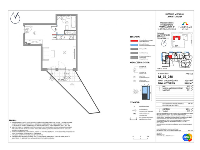 Mieszkanie w inwestycji Fabrica Ursus - etap B1, symbol M_25_088 » nportal.pl