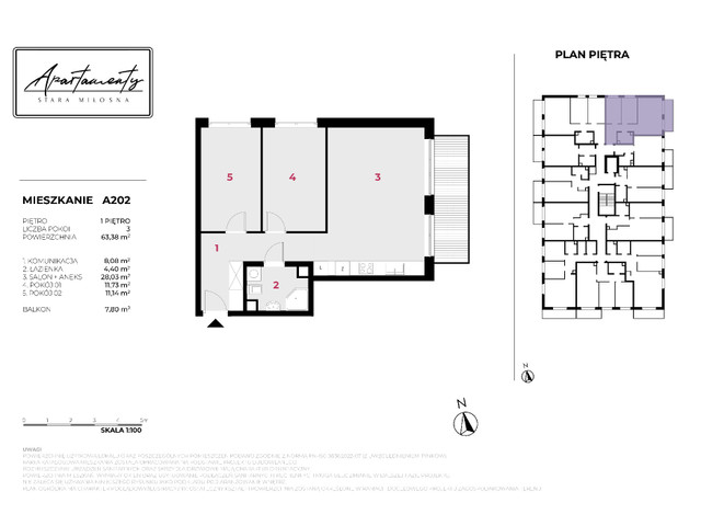 Mieszkanie w inwestycji Apartamenty Stara Miłosna, symbol A202 » nportal.pl