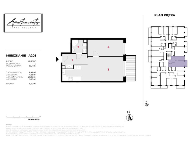 Mieszkanie w inwestycji Apartamenty Stara Miłosna, symbol A205 » nportal.pl