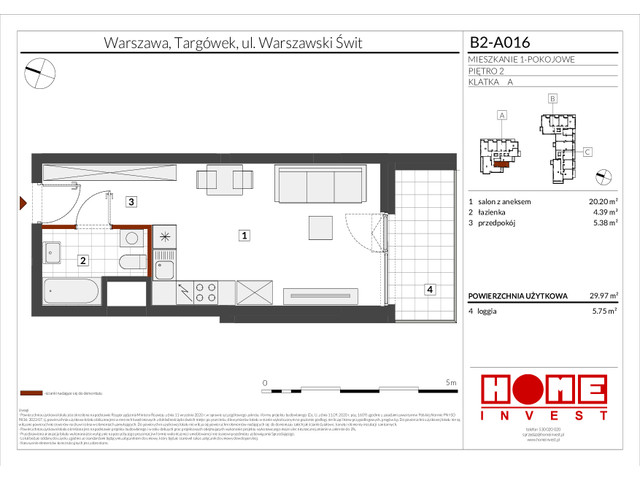 Mieszkanie w inwestycji Warszawski Świt IX, symbol B2-A016 » nportal.pl