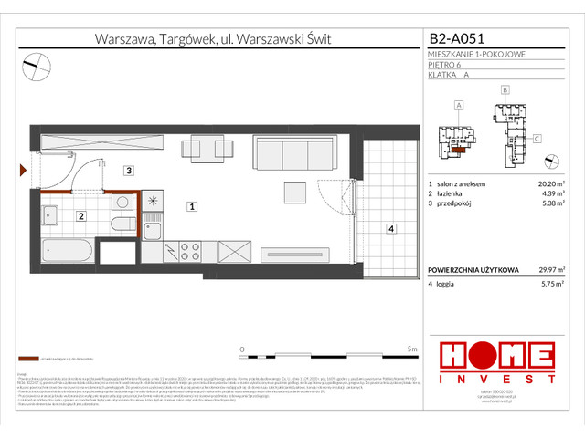 Mieszkanie w inwestycji Warszawski Świt IX, symbol B2-A051 » nportal.pl