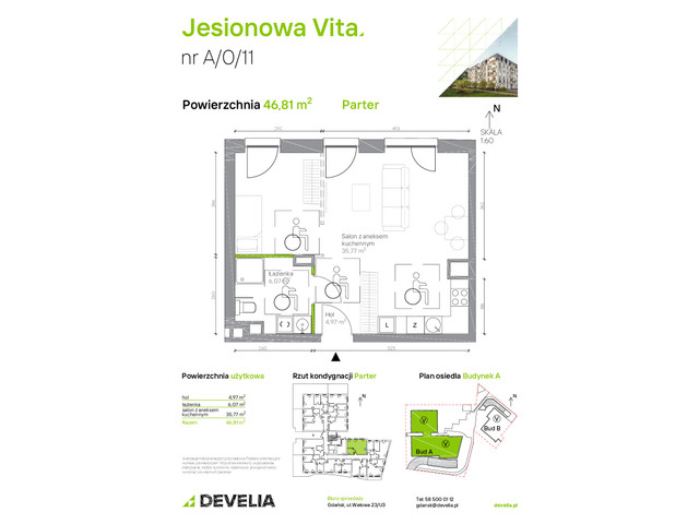 Mieszkanie w inwestycji Jesionowa Vita, symbol A.0.11 » nportal.pl