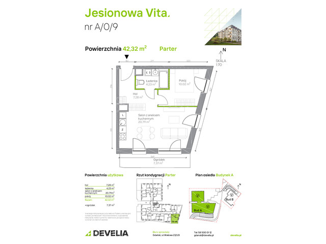 Mieszkanie w inwestycji Jesionowa Vita, symbol A.0.9 » nportal.pl