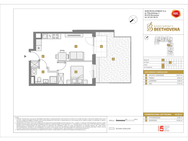 Mieszkanie w inwestycji Apartamenty Beethovena, symbol f-208818 » nportal.pl