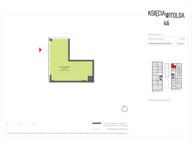 Komercyjne w inwestycji Księcia Witolda 46, symbol E.1.U8 » nportal.pl