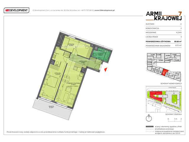 Mieszkanie w inwestycji Armii Krajowej 7, symbol A.2.M4 » nportal.pl