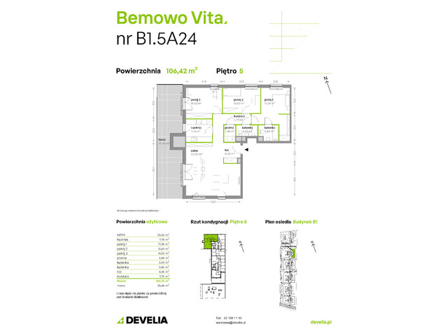 Mieszkanie w inwestycji Bemowo Vita, symbol B1/5/A24 » nportal.pl