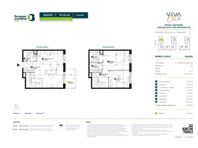 Mieszkanie w inwestycji Viva Cite, symbol BA0203 » nportal.pl