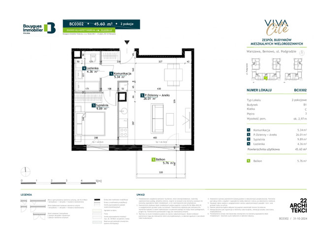 Mieszkanie w inwestycji Viva Cite, symbol BC0302 » nportal.pl