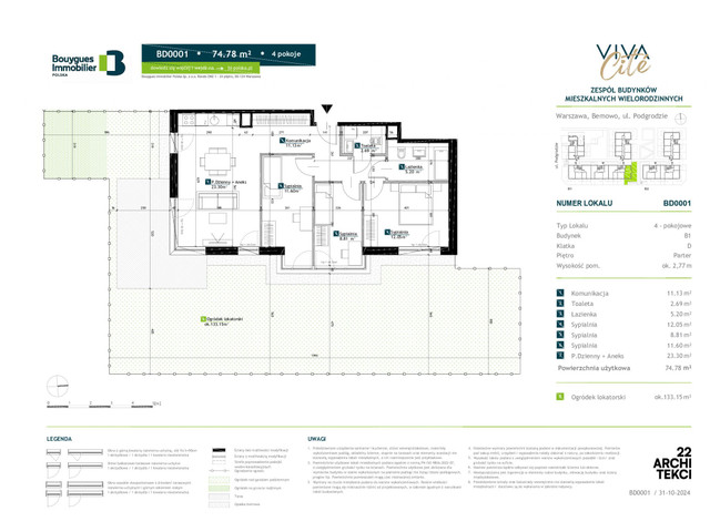 Mieszkanie w inwestycji Viva Cite, symbol BD0001 » nportal.pl