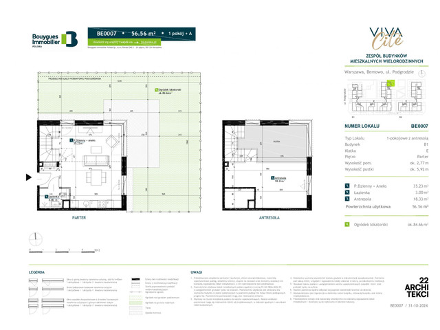 Mieszkanie w inwestycji Viva Cite, symbol BE0007 » nportal.pl