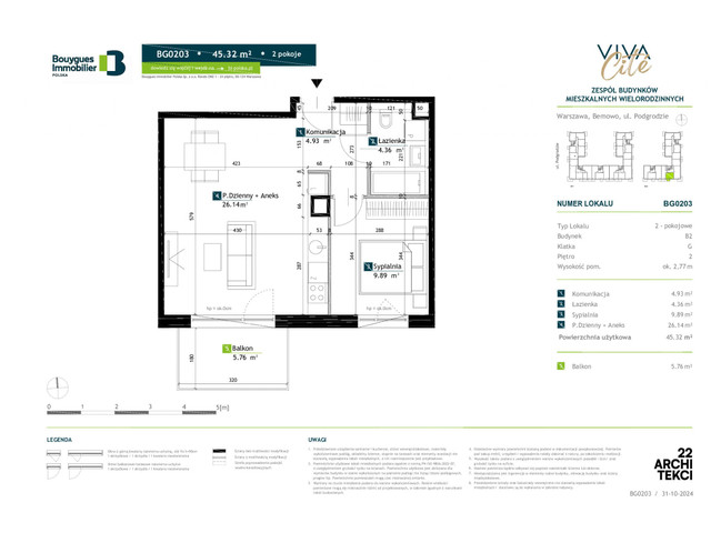 Mieszkanie w inwestycji Viva Cite, symbol BG0203 » nportal.pl