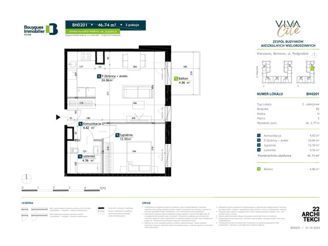 Mieszkanie w inwestycji Viva Cite, symbol BH0201 » nportal.pl