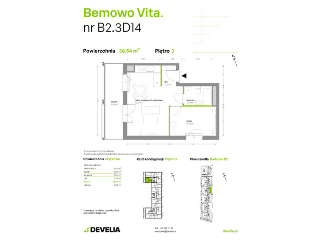 Mieszkanie w inwestycji Bemowo Vita, symbol B2/3/D14 » nportal.pl