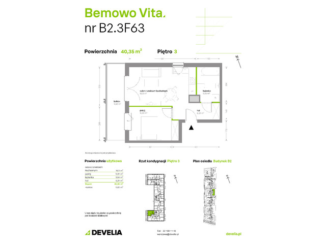 Mieszkanie w inwestycji Bemowo Vita, symbol B2/3/F63 » nportal.pl