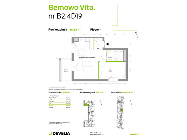 Mieszkanie w inwestycji Bemowo Vita, symbol B2/4/D19 » nportal.pl