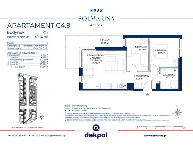 Mieszkanie w inwestycji Sol Marina, symbol C4.9 » nportal.pl