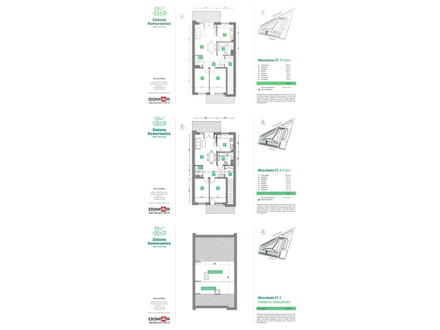 Mieszkanie w inwestycji Zielone Komorowice, symbol M-37.1 » nportal.pl