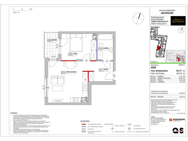 Mieszkanie w inwestycji Ursus Centralny, symbol 7_A016_U7 » nportal.pl