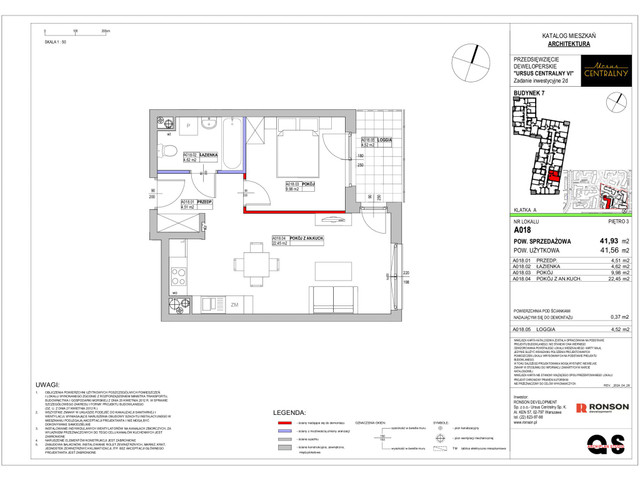 Mieszkanie w inwestycji Ursus Centralny, symbol 7_A018_U7 » nportal.pl