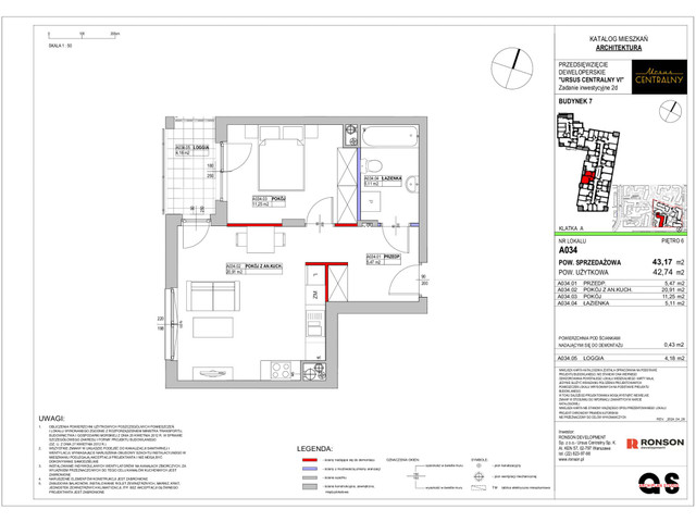 Mieszkanie w inwestycji Ursus Centralny, symbol 7_A034_U7 » nportal.pl