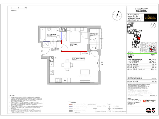 Mieszkanie w inwestycji Ursus Centralny, symbol 7_A073_U7 » nportal.pl