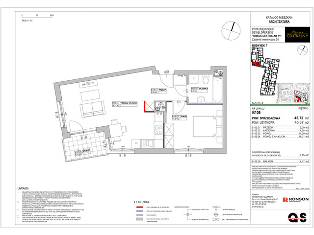 Mieszkanie w inwestycji Ursus Centralny, symbol 7_B105_U7 » nportal.pl