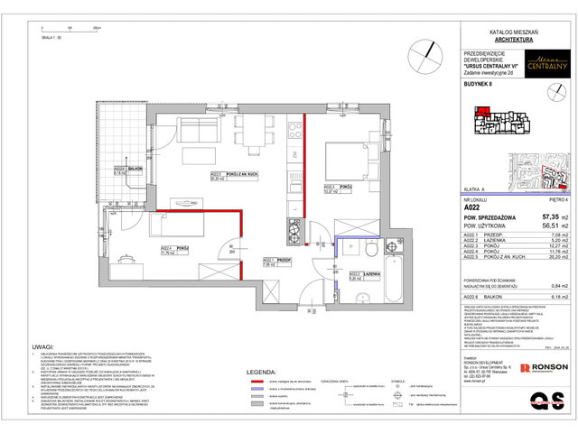 Mieszkanie w inwestycji Ursus Centralny, symbol 8_A022_U7 » nportal.pl