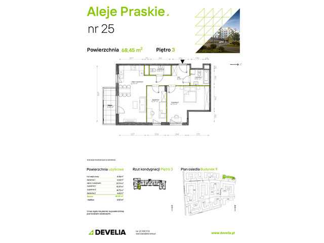 Mieszkanie w inwestycji Aleje Praskie, symbol 025/9 » nportal.pl