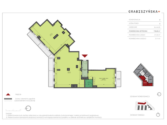 Mieszkanie w inwestycji Grabiszyńska +, symbol B.4.M.03 » nportal.pl