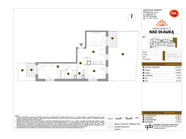 Mieszkanie w inwestycji Apartamenty nad Oławką, symbol f-209583 » nportal.pl