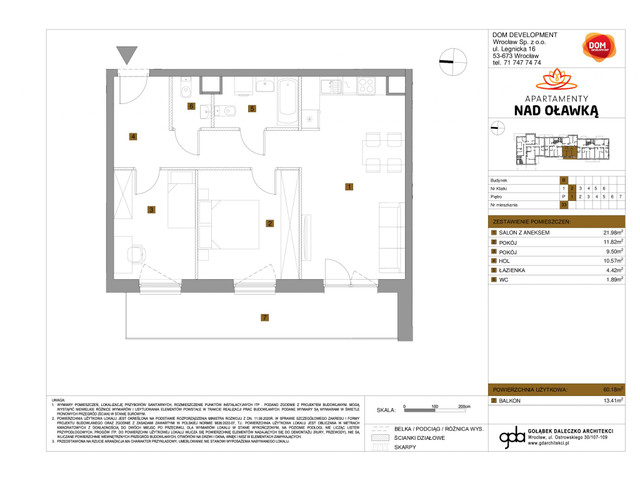 Mieszkanie w inwestycji Apartamenty nad Oławką, symbol f-209597 » nportal.pl