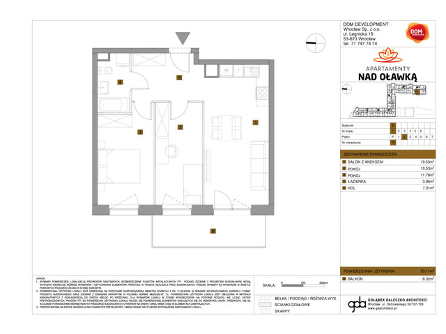 Mieszkanie w inwestycji Apartamenty nad Oławką, symbol f-209605 » nportal.pl