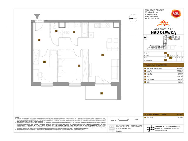 Mieszkanie w inwestycji Apartamenty nad Oławką, symbol f-209608 » nportal.pl