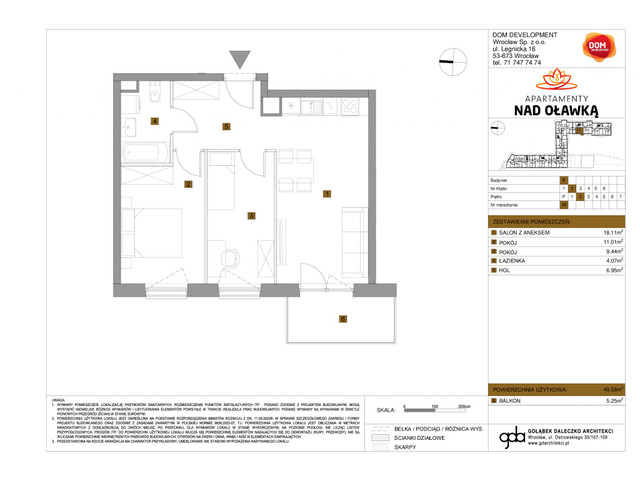 Mieszkanie w inwestycji Apartamenty nad Oławką, symbol f-209609 » nportal.pl