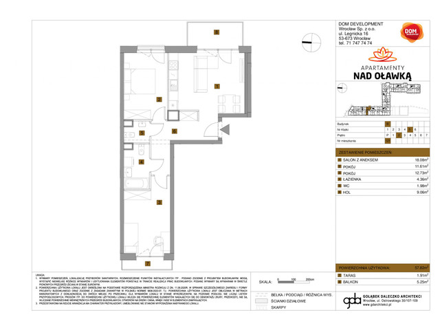 Mieszkanie w inwestycji Apartamenty nad Oławką, symbol f-209624 » nportal.pl