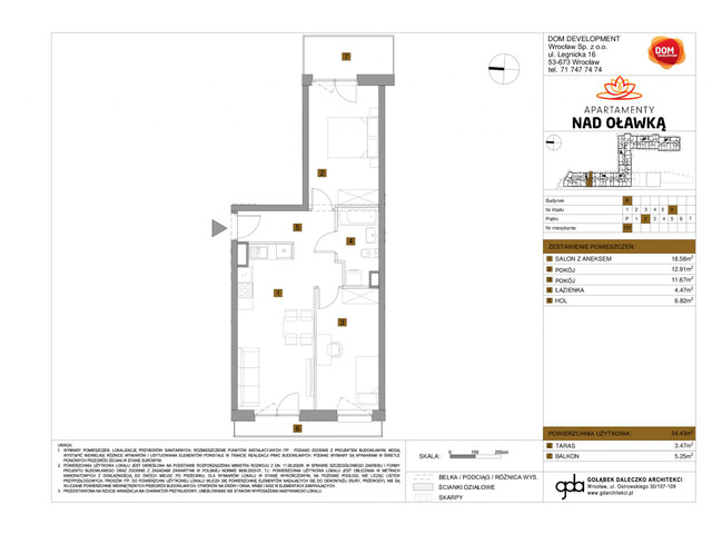 Mieszkanie w inwestycji Apartamenty nad Oławką, symbol f-209625 » nportal.pl