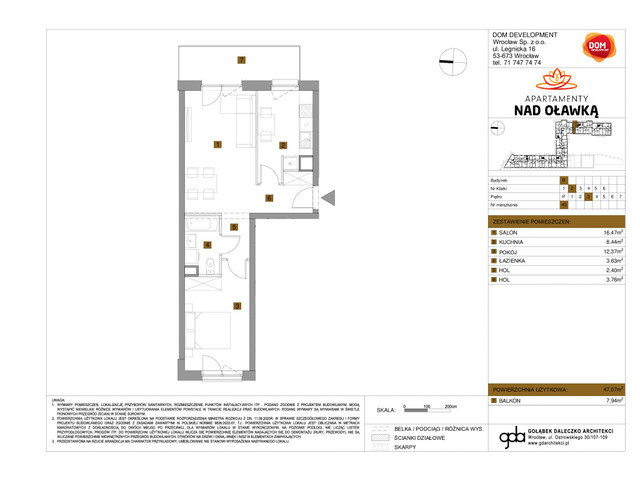 Mieszkanie w inwestycji Apartamenty nad Oławką, symbol f-209637 » nportal.pl