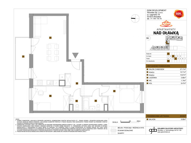 Mieszkanie w inwestycji Apartamenty nad Oławką, symbol f-209643 » nportal.pl