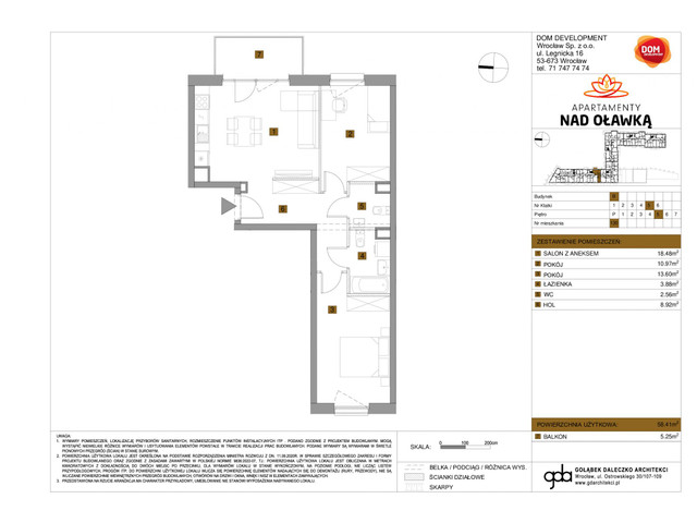 Mieszkanie w inwestycji Apartamenty nad Oławką, symbol f-209705 » nportal.pl