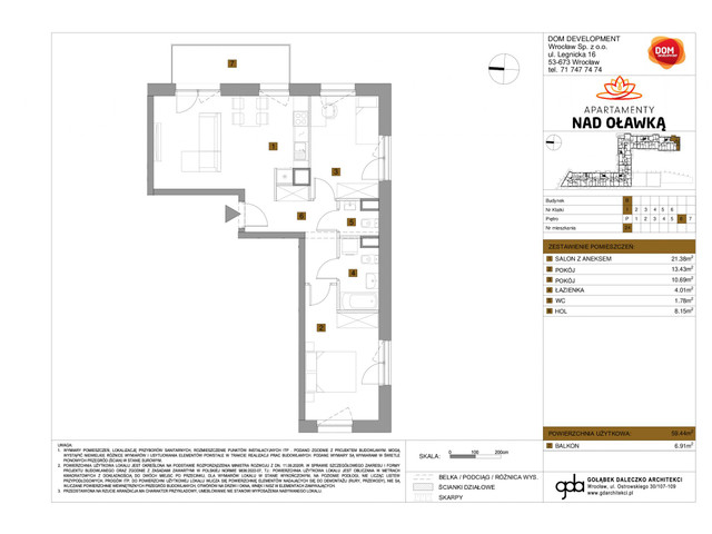 Mieszkanie w inwestycji Apartamenty nad Oławką, symbol f-209714 » nportal.pl