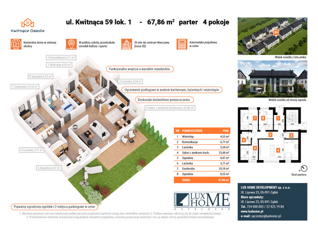 Mieszkanie w inwestycji KWITNĄCE OSIEDLE III ETAP, symbol 59_1 » nportal.pl