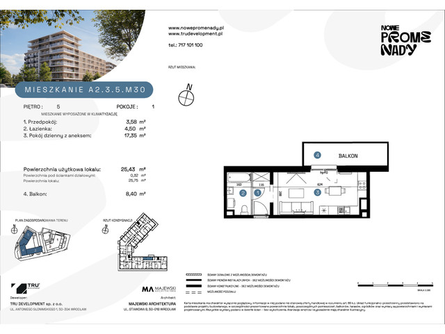 Mieszkanie w inwestycji Nowe Promenady, symbol A2.3.5.M30 » nportal.pl