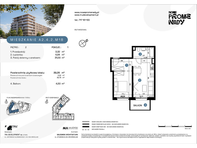 Mieszkanie w inwestycji Nowe Promenady, symbol A2.4.2.M18 » nportal.pl