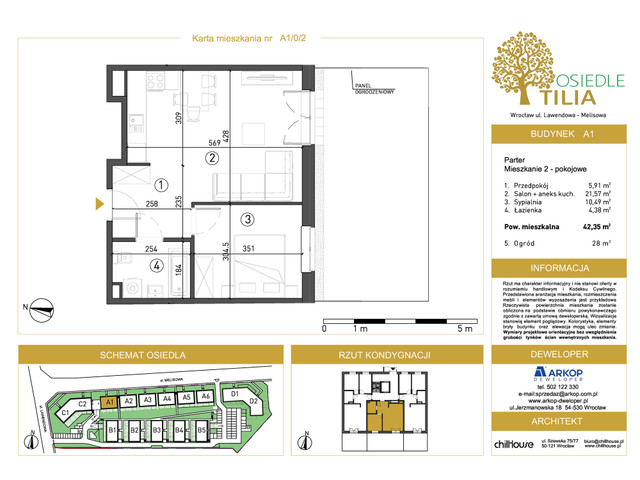 Mieszkanie w inwestycji Osiedle Tilia, symbol A1/0/2 » nportal.pl