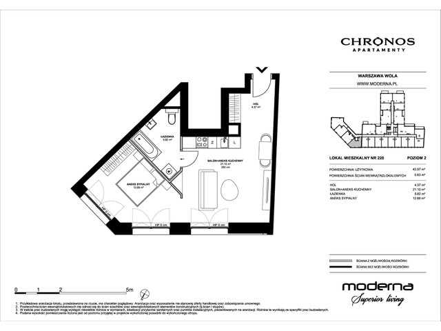 Mieszkanie w inwestycji Chronos, symbol 220 » nportal.pl