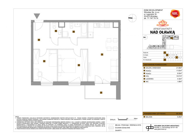 Mieszkanie w inwestycji Apartamenty nad Oławką, symbol f-209691 » nportal.pl