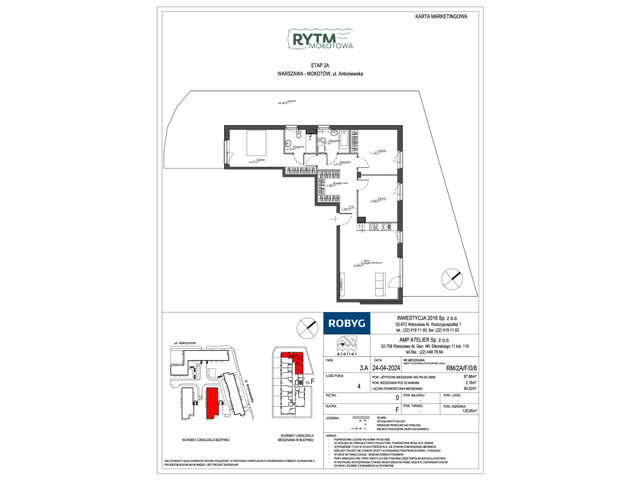 Mieszkanie w inwestycji Rytm Mokotowa, symbol RM/2A/F/0/8 » nportal.pl