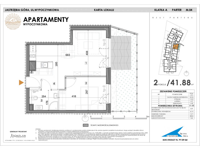 Mieszkanie w inwestycji Apartamenty Wypoczynkowa, symbol 4 » nportal.pl