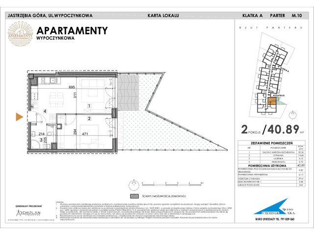 Mieszkanie w inwestycji Apartamenty Wypoczynkowa, symbol 10 » nportal.pl